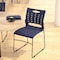 Flash Furniture 881 lb. Capacity Navy Sled Base Stack Chair RUT-2-NVY-BK-GG - alternate 6